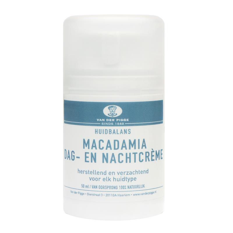 Van der Pigge Huidbalans Dag & Nachtcrème Macadamia 50ml