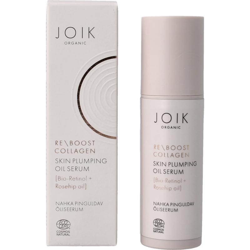 Joik Organic Re-Boost Collagen Oil Serum Skin Plumping 30ml