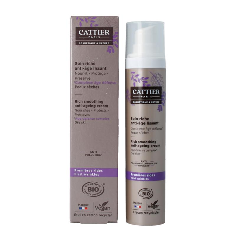 Cattier Nectar Éternel Anti-Rimpel Rijke Crème Droge Huid