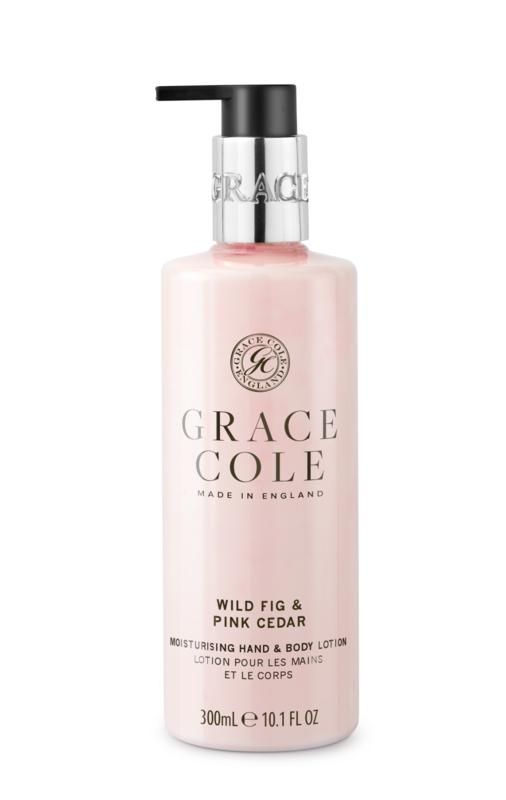 Grace Cole Wild fig & cedar hand & body lotion 300ml
