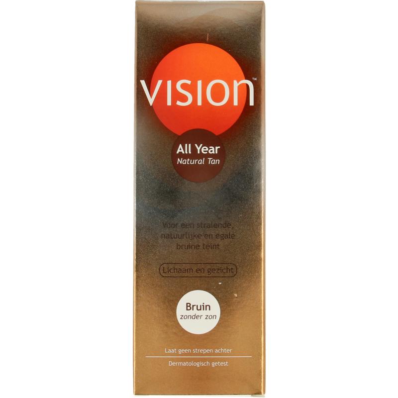 Vision All Year Natural Tan 135ml