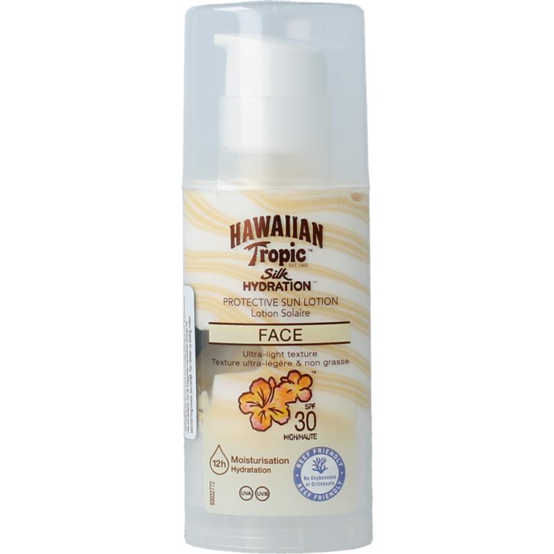 Hawaiian Tropic Silk Hydration Air Soft Face SPF30 50ml