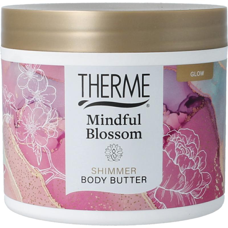 Therme Mindful blossom shimmer bodybutter