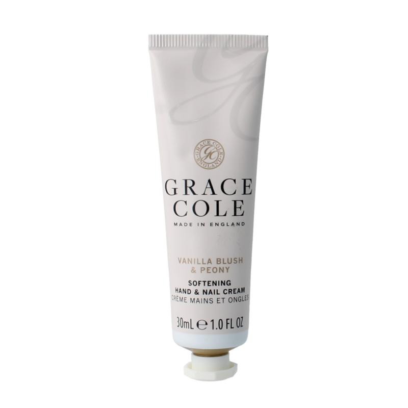Grace Cole Vanilla blush & peony hand & nail cream 30ml