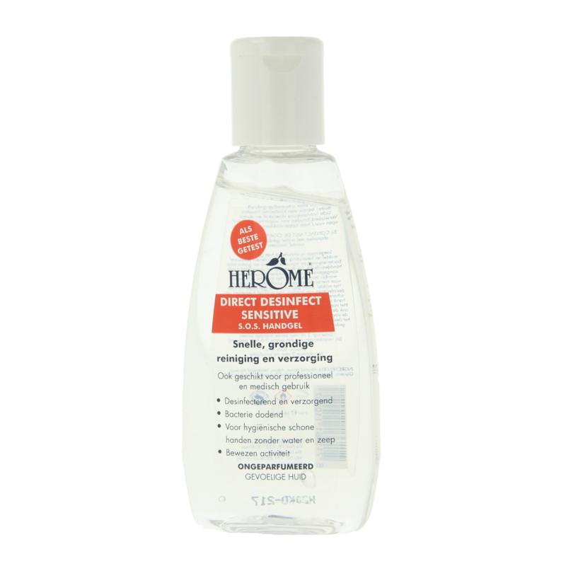 Herome Direct desinfect ongeparfumeerd sensitive 75ml