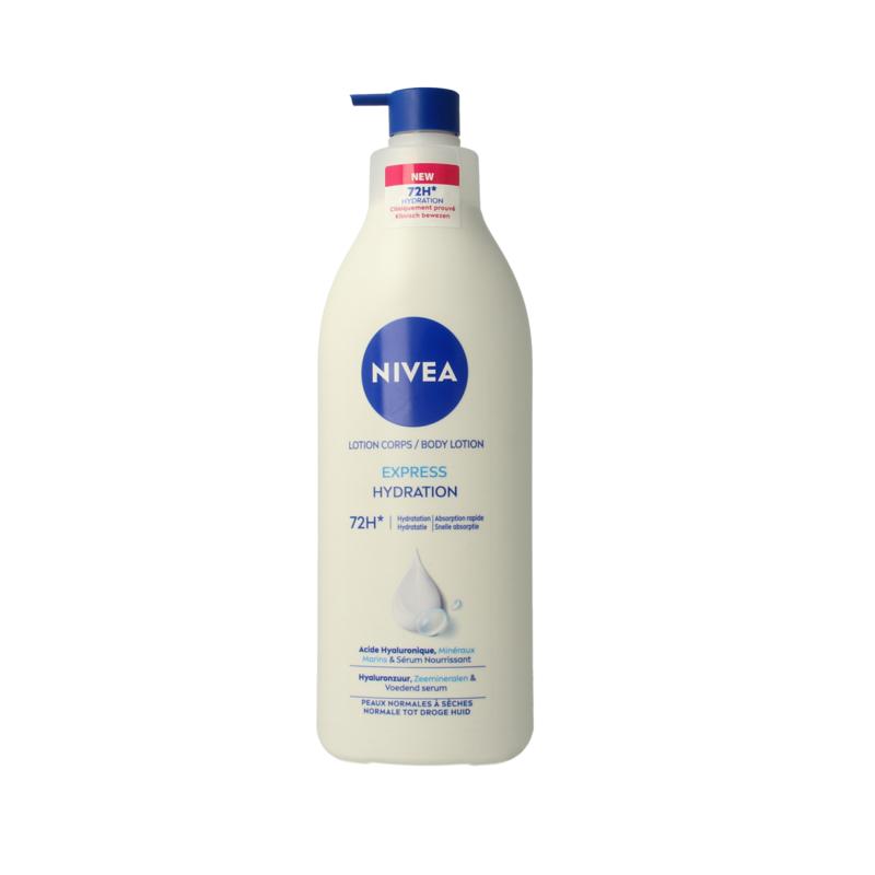 Nivea Express bodylotion met pomp