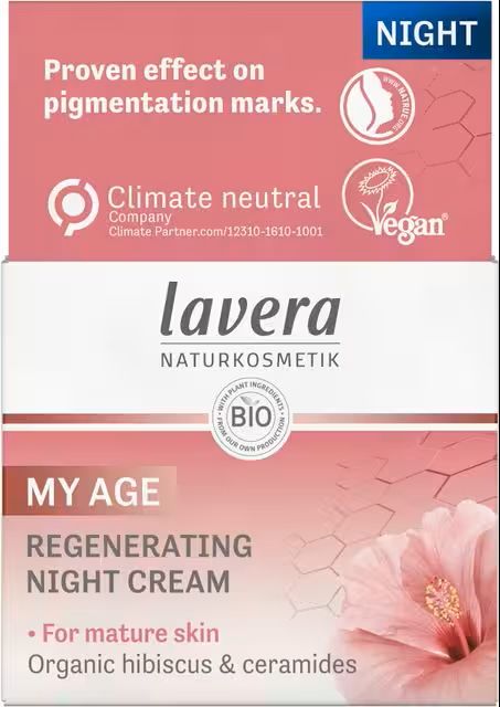 Lavera My Age Verstevigende Nachtcrème Bio Duitstalig 50 ml