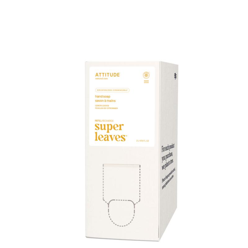 Attitude Super leaves handzeep lemon leaves eco refill 2000ml