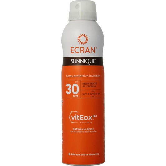 Ecran Sunnique Invisible Spray SPF30 200ml
