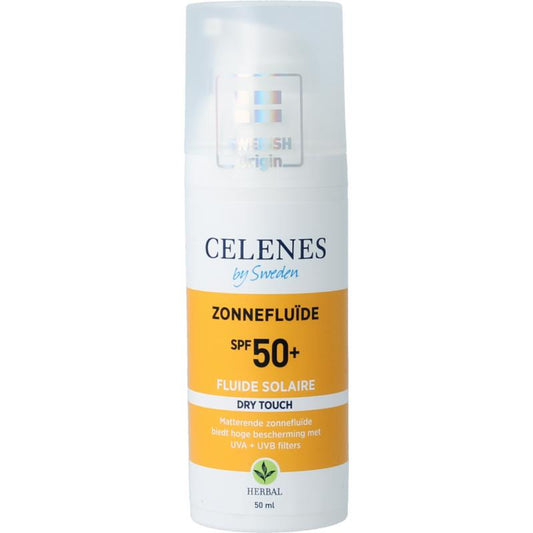 Celenes Herbal Dry Touch Sunscreen Fluid SPF50+ 50ml