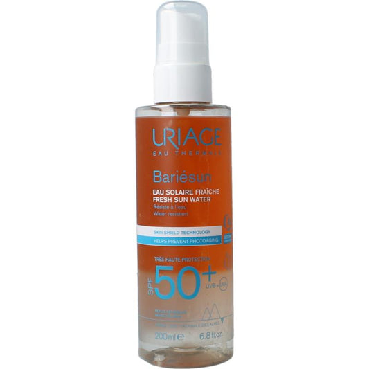 Uriage Bariésun Fris Zonnewater SPF50+ 200ml
