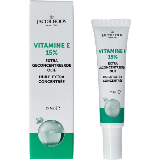 Jacob Hooy Vitamine E Olie 15% Concentraat 15ml