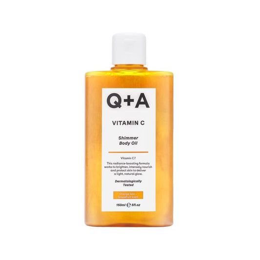 Q+A Vitamin C Shimmer Body Oil