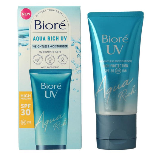 Bioré Aqua Rich UV Moisturiser SPF30 Gewichtloos