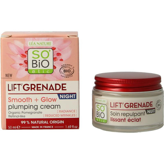 So Bio Etic Lift Grenade Nachtcrème 50ml