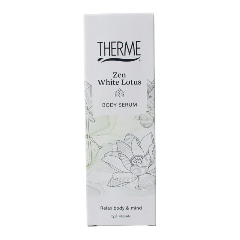 Therme Zen white lotus body serum