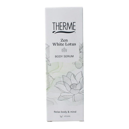 Therme Zen white lotus body serum