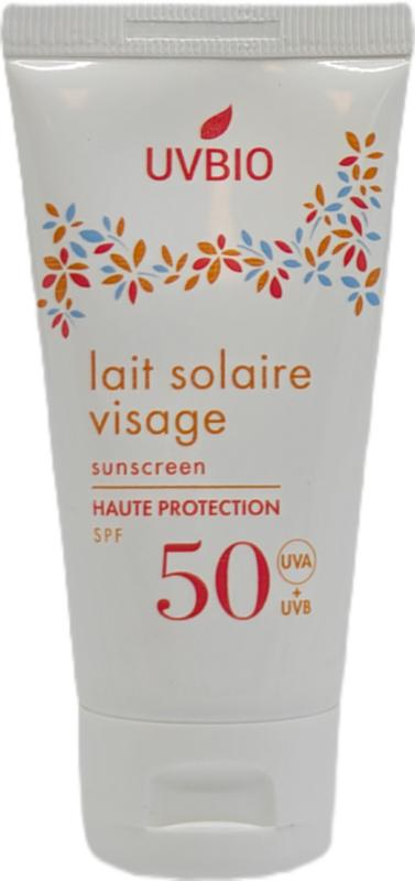 Uvbio Sunscreen Face SPF50 Bio 50ml