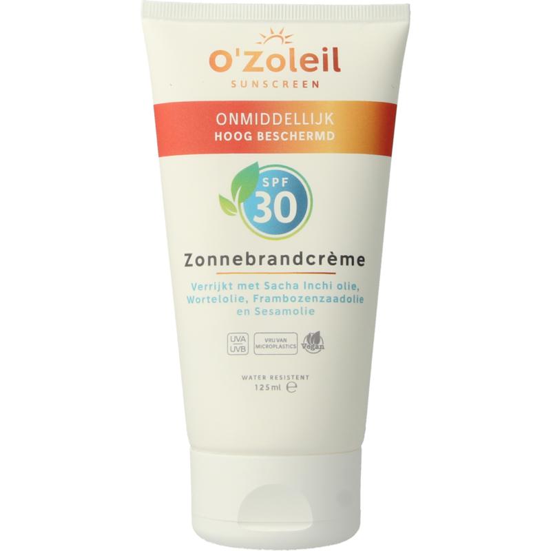 O'Zoleil Zonnebrandcrème SPF30 125ml