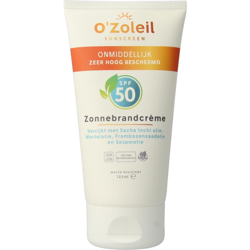 O'Zoleil Zonnebrandcrème SPF50 125ml