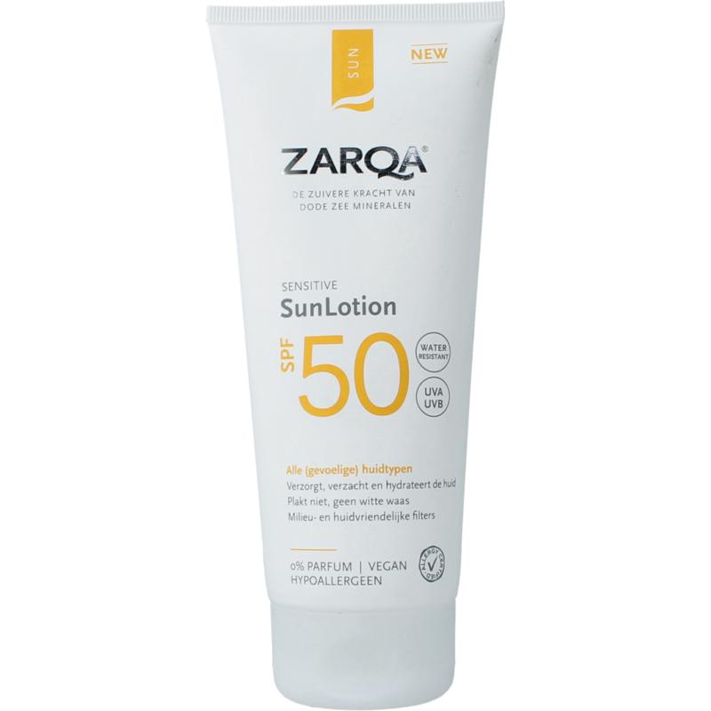 Zarqa Sunlotion SPF50 Sensitive 200ml