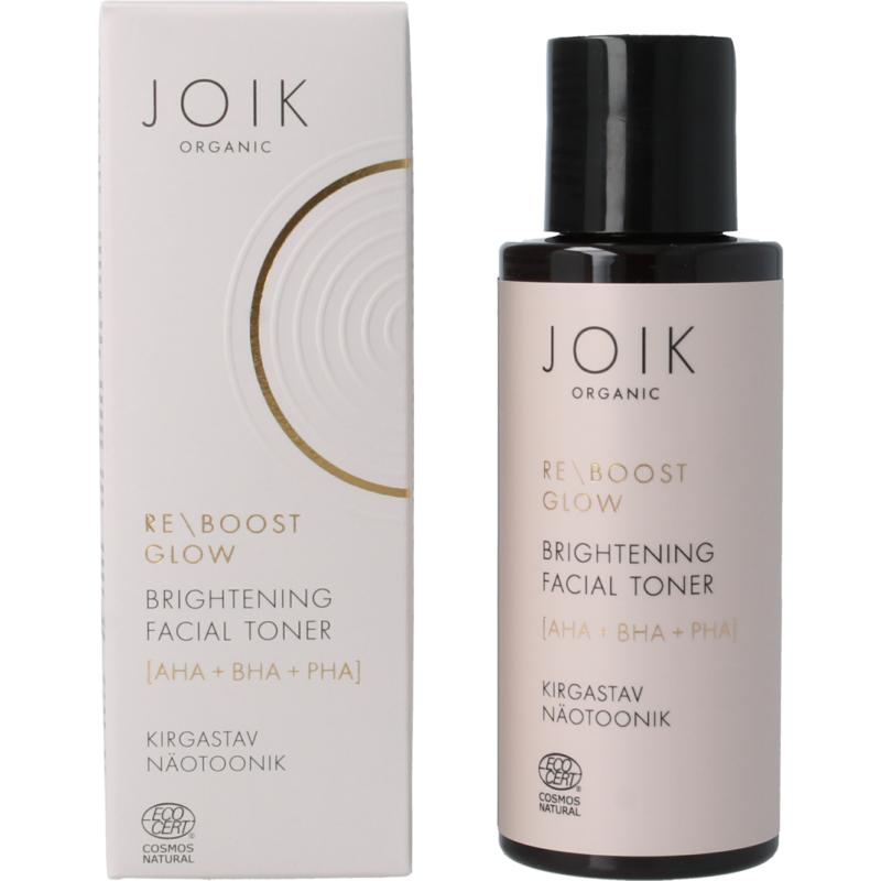 Joik Organic Re-Boost Glow Facial Toner AHA BHA PHA 100ml