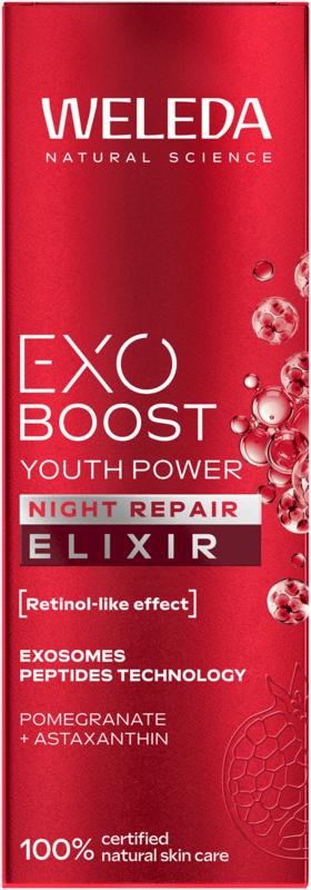 Weleda Exo Night Repair Elixir Granaatappel & Astaxanthine 30 ml