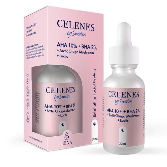 Celenes Facial Peeling AHA 8% + BHA 2% + Chaga 30ml