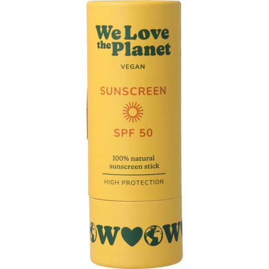 We Love The Planet Sunscreen Stick Vegan SPF50 40g