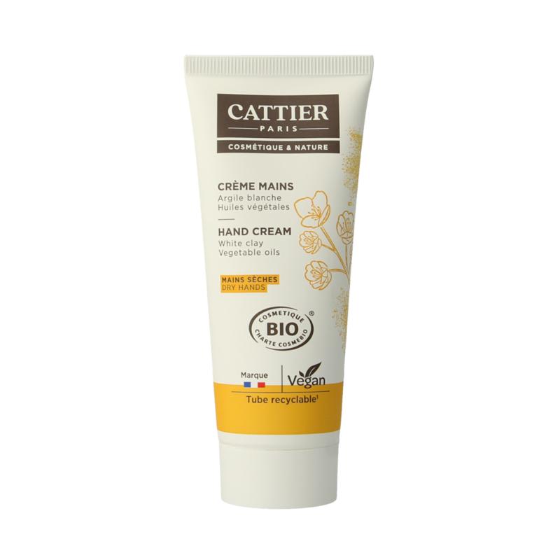 Cattier Handcreme witte klei 75ml