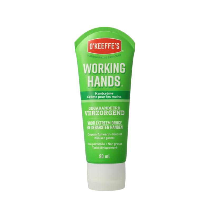 O'Keeffe's Workings hands tube 80ml