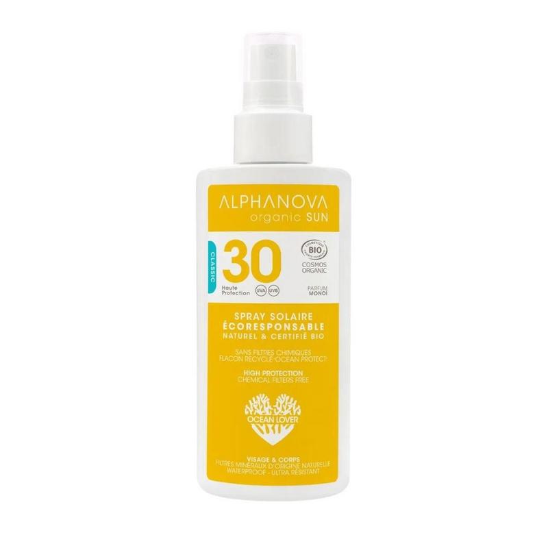 Alphanova Sun Sun bio spray SPF30 vegan