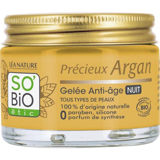 So Bio Etic Argan Anti-Aging Nachtgel 40ml