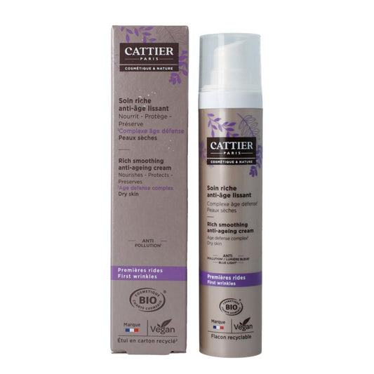 Cattier Nectar Éternel Anti-Rimpel Rijke Crème Droge Huid