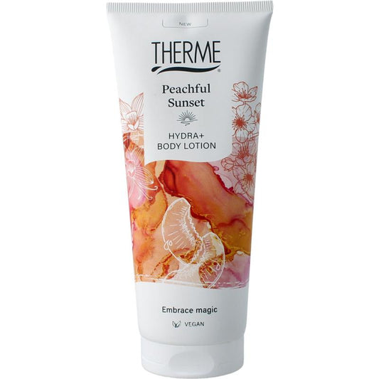 Therme Peachful sunset hydra+ body lotion