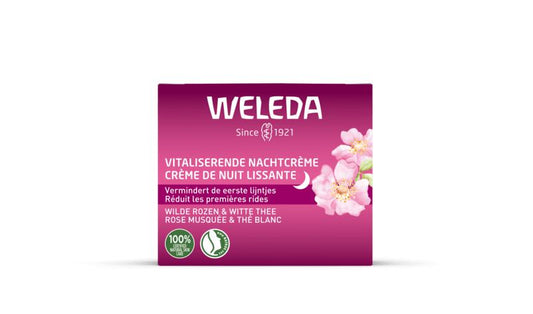 Weleda Wilde Rozen & Witte Thee Nachtcrème 40 ml