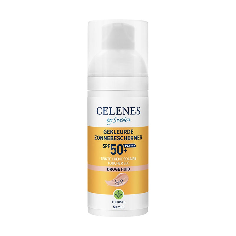 Celenes Herbal Dry Touch Tinted Light Fluid SPF50+ 50ml