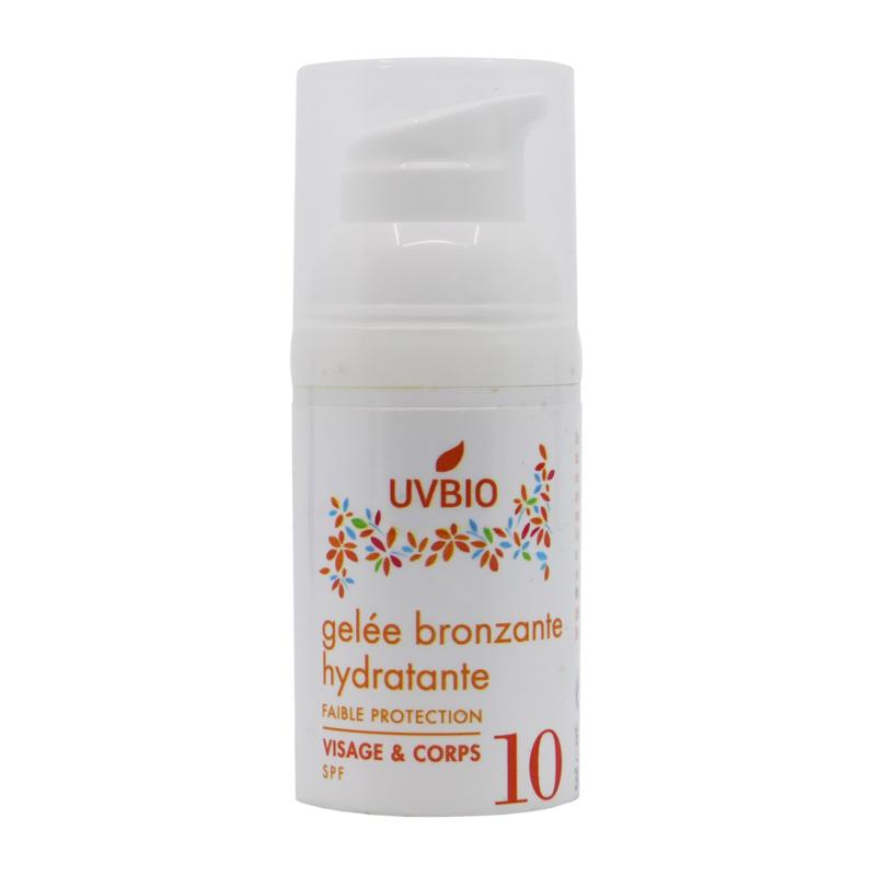 Uvbio Moisturizing Tanning Gel SPF10 Bio 30ml