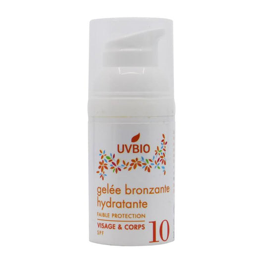 Uvbio Moisturizing Tanning Gel SPF10 Bio 30ml