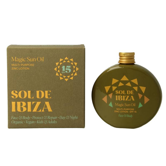 Sol de Ibiza Zonneolie Beschermend & Herstellend SPF15 Bio 30ml