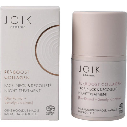 Joik Organics Re-Boost Collagen Face & Neck Night Treatment 50 ml
