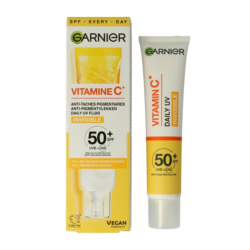 Garnier SkinActive Vitamine C Daily UV Fluid SPF50+ Anti-Pigmentvlek