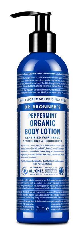 Dr. Bronner's Bodylotion pepermunt