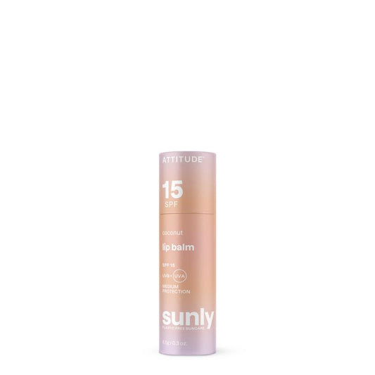 Attitude Sunly Sun Care Lipstick Plasticvrij SPF15 8g