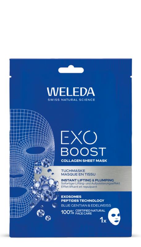Weleda Exo Boost Collageen Sheet Mask Bio 20ml