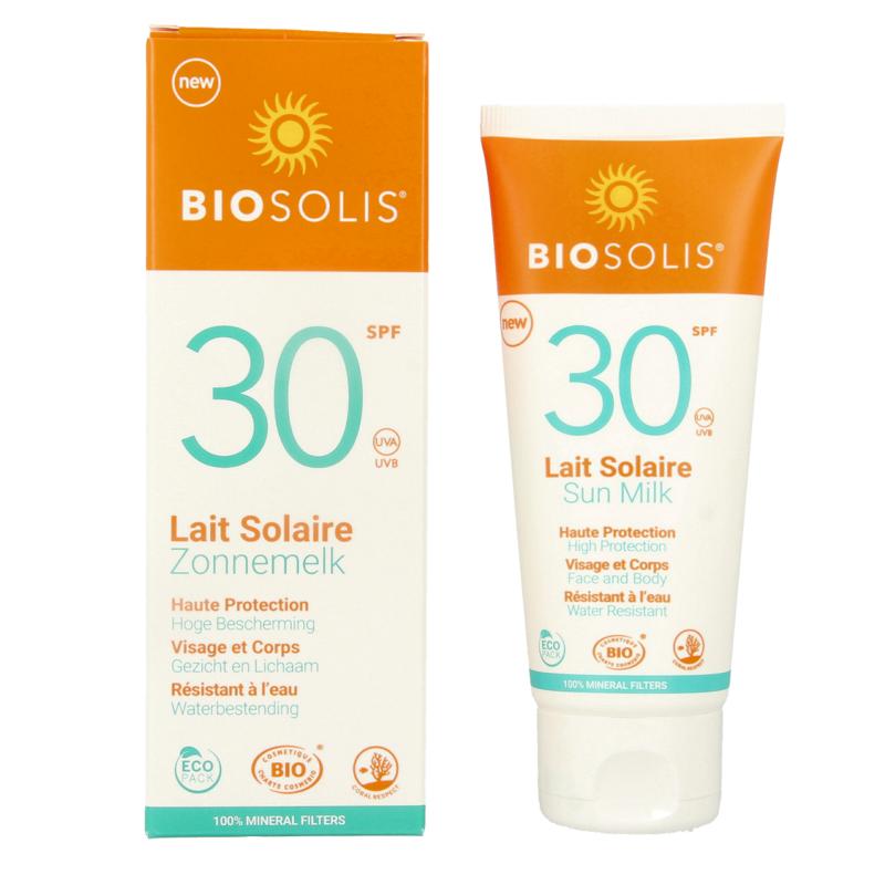 Biosolis Zonnemelk Gezicht & Lichaam SPF30 100ml