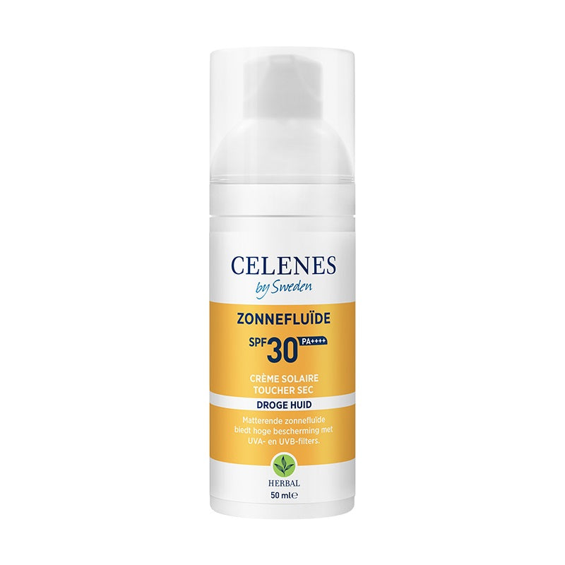 Celenes Herbal Dry Touch Sunscreen Fluid SPF30+ 50ml