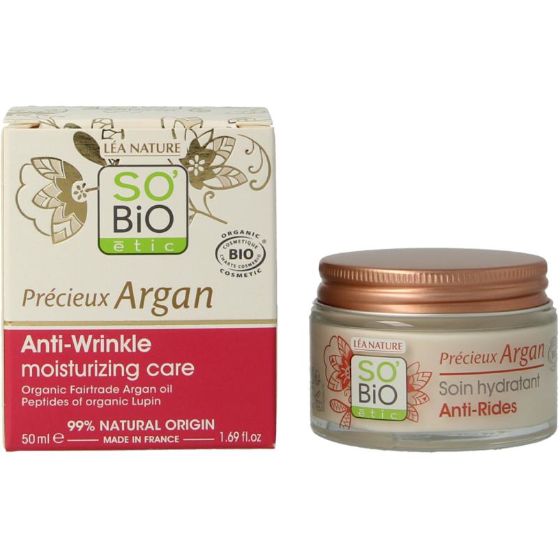 So Bio Etic Anti-Rimpel Hydraterende Dagcrème Arganolie