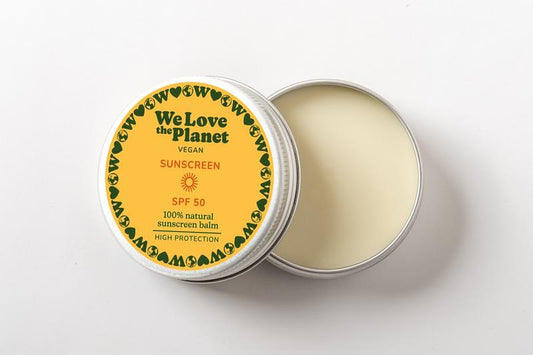 We Love The Planet Sunscreen Balm Vegan SPF50 35g