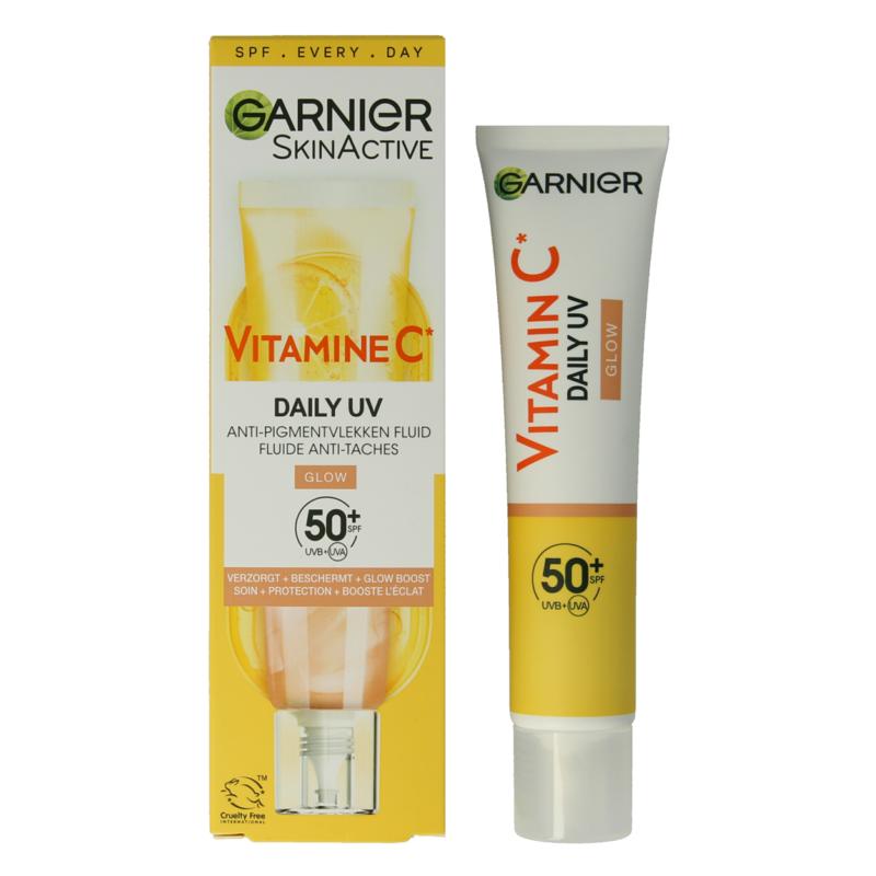 Garnier SkinActive Vitamine C Glowy UV Fluid SPF50+ 40ml